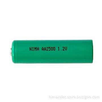 Shenzhen factory true capacity rechargeable battery NiMH AA 1.2V 2500mah